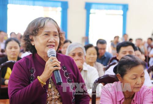Thời gian bộ, ngành trả lời kiến nghị của cử tri từ 40 – 50 ngày ảnh 1