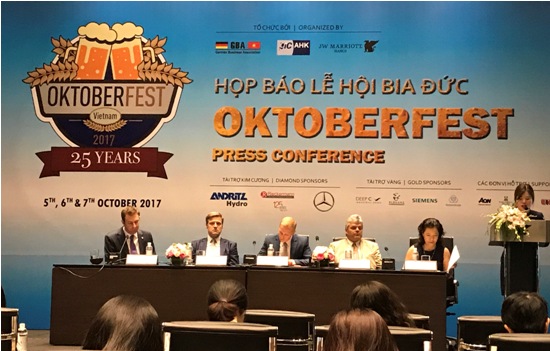 Sắp diễn ra sự kiện văn hoá GBA Oktoberfest Việt Nam 2017
