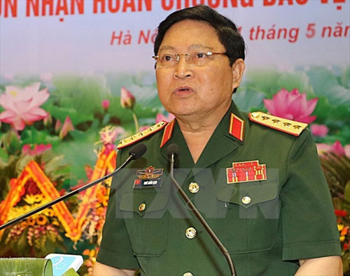 Đại tướng Ngô Xuân Lịch dự Lễ khai giảng của Học viện Lục quân ảnh 1
