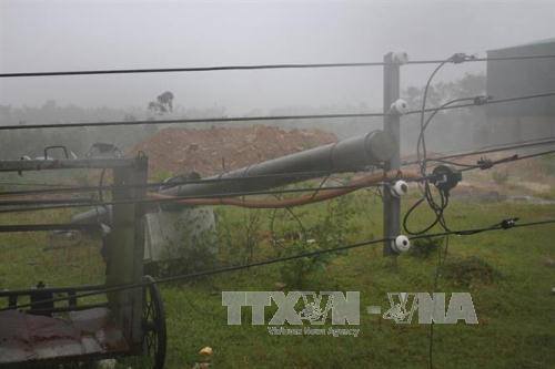 Hà Tĩnh mất điện trên diện rộng do bão số 10 ảnh 1