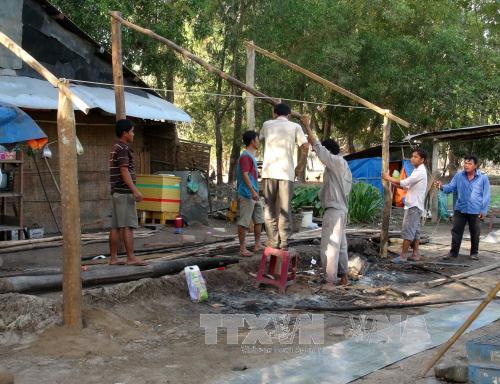 Tây Ninh di dời 37 căn nhà xây dựng trái phép trong rừng phòng hộ Dầu Tiếng ảnh 1