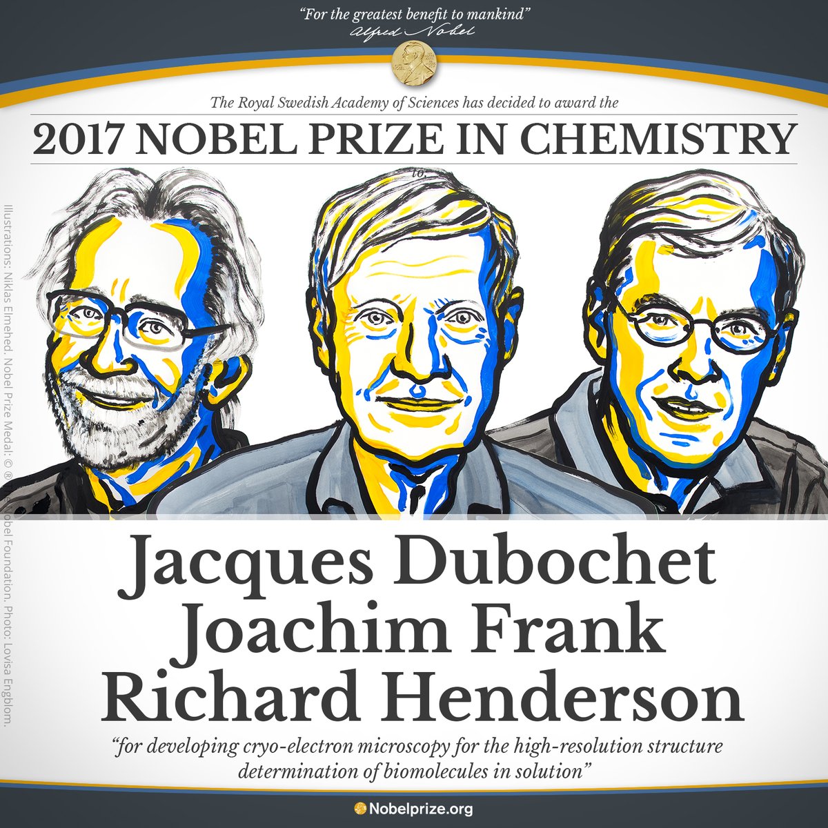 Nobel Hóa học 2017 trao cho kính hiển vi điện tử nghiệm lạnh ảnh 1