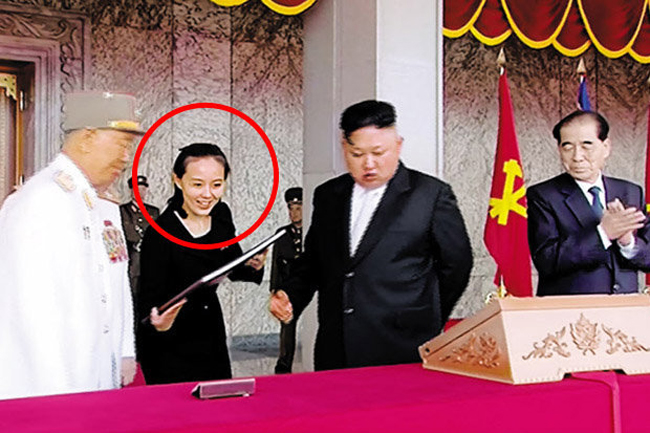 Những hình ảnh hiếm hoi về cô em gái được ông Kim Jong-un tin tưởng trao quyền lực ảnh 3