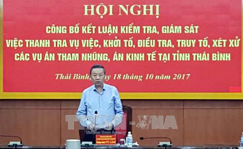 Công bố kết quả giám sát xử lý các vụ án tham nhũng tại tỉnh Thái Bình và Yên Bái ảnh 1