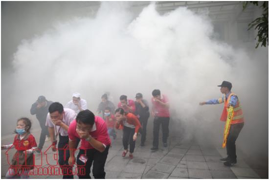 500 người tham gia diễn tập phòng cháy chữa cháy ảnh 2