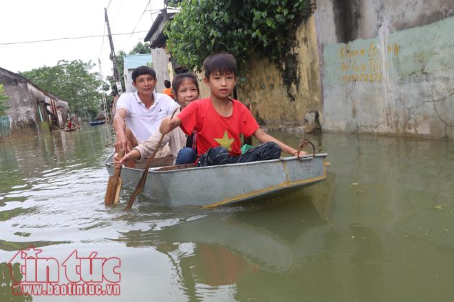 Người dân Chương Mỹ vẫn vật lộn trong ngập lụt và ô nhiễm ảnh 14