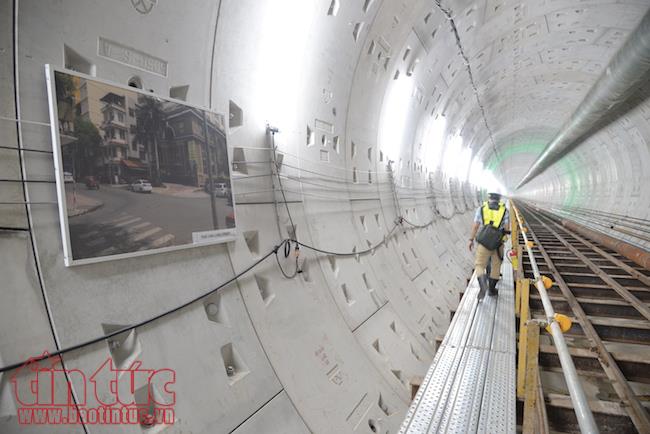 Khám phá đường hầm metro hoàn thành đầu tiên dưới lòng Sài Gòn ảnh 4