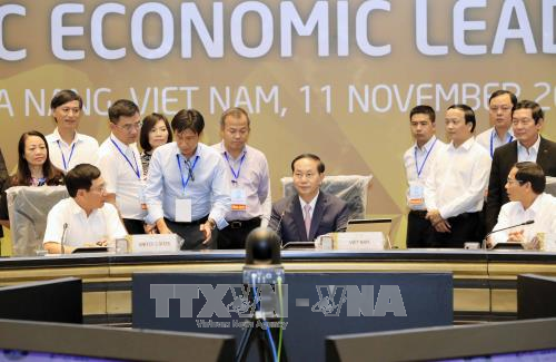 Chủ tịch nước tổng duyệt các hoạt động của Tuần lễ Cấp cao APEC 2017 ảnh 2