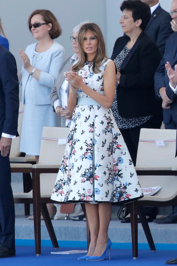 Nghệ thuật 'ngoại giao thời trang' riêng biệt của Đệ nhất Phu nhân Melania Trump ảnh 4