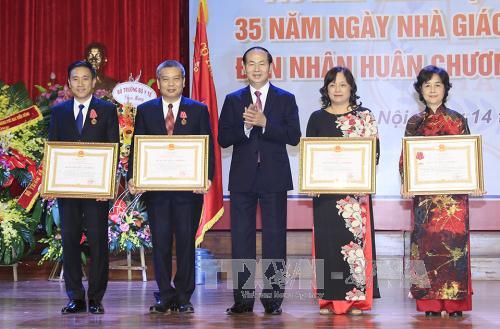 Chủ tịch nước dự lễ kỷ niệm 115 năm thành lập trường Đại học Y Hà Nội ảnh 3
