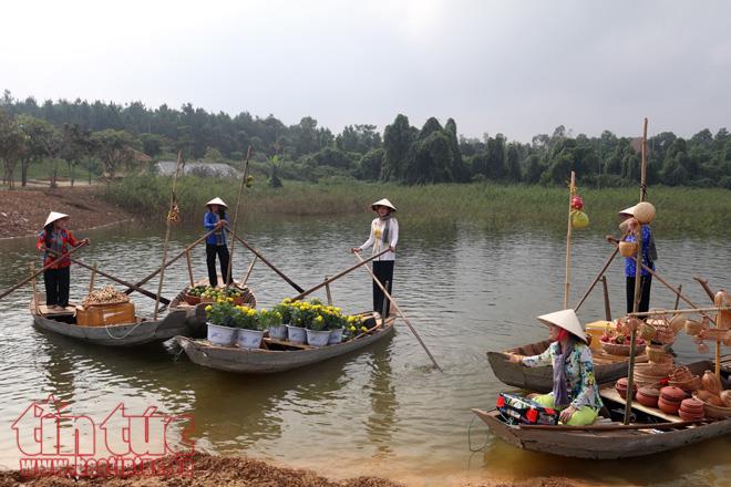 Trải nghiệm Chợ nổi Cái Răng trên hồ Đồng Mô ảnh 4