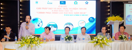 Ra mắt 'Giải pháp dạy và học trắc nghiệm 789.vn' ảnh 1