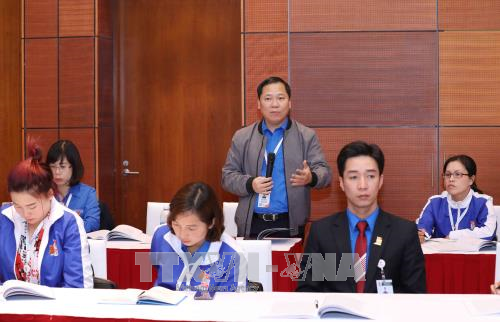 Đại hội Đoàn toàn quốc lần thứ XI: Các đại biểu thảo luận tại 20 tổ ảnh 1
