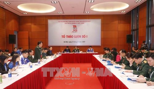 Đại hội Đoàn toàn quốc lần thứ XI: Các đại biểu thảo luận tại 20 tổ ảnh 2