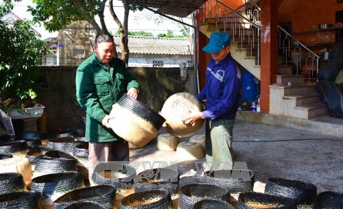 Người thương binh làm giàu từ nghề làm cói truyền thống ảnh 2