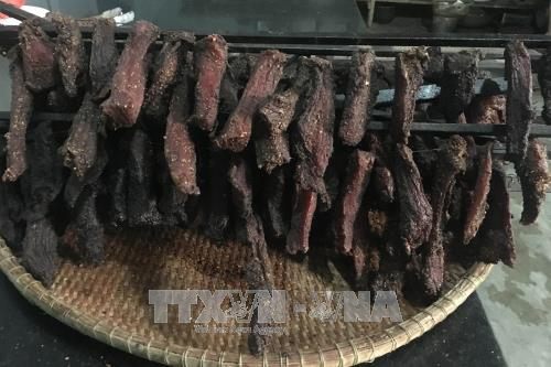 Thịt khô - hương vị Tết của người Tây Nguyên ảnh 1