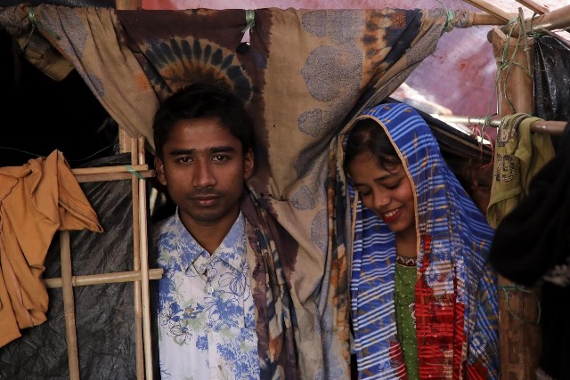 Ngày vui hiếm có trong trại tị nạn của người Rohingya ảnh 1