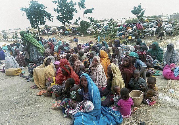 700 con tin tự trốn thoát khỏi cầm tù của Boko Haram ảnh 1