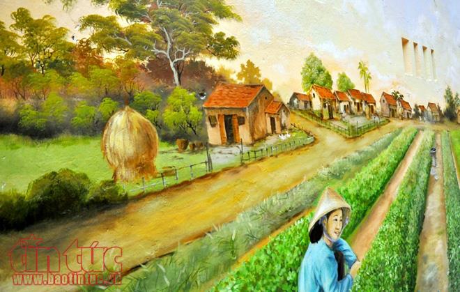 Khu tập thể phụ nữ Trung ương ‘lột xác’ nhờ tranh bích họa ảnh 5