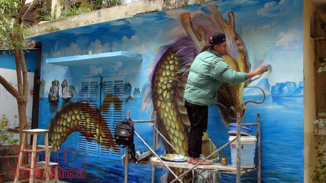 Khu tập thể phụ nữ Trung ương ‘lột xác’ nhờ tranh bích họa ảnh 7
