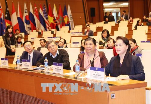 Chủ tịch Quốc hội Nguyễn Thị Kim Ngân dự tổng duyệt hoạt động Hội nghị APPF-26 ảnh 1