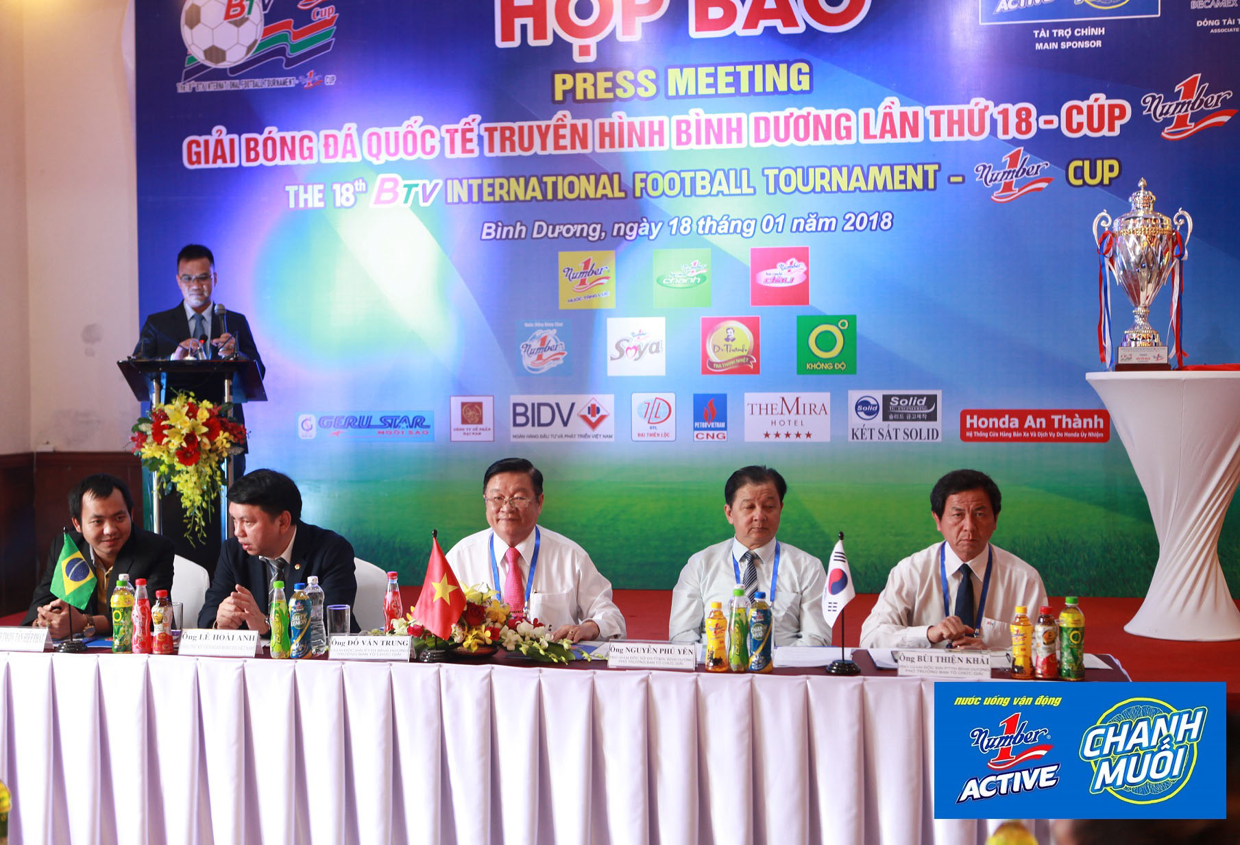 Tân Hiệp Phát tiếp tục đồng hành cùng giải bóng đá BTV- Cúp Number 1 ảnh 1