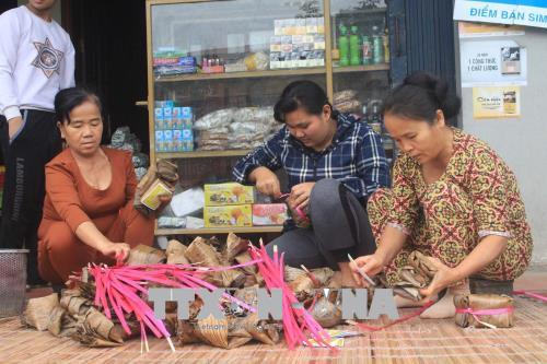Làng bánh gai tiến Vua rộn ràng vào Tết ảnh 2