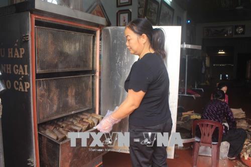 Làng bánh gai tiến Vua rộn ràng vào Tết ảnh 3