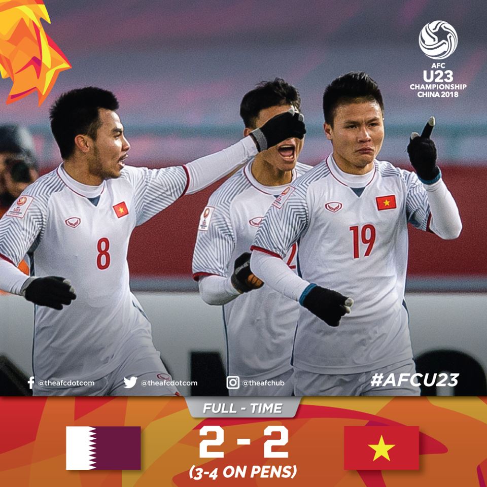 Xem loạt sút 11m ‘cân não’ của U23 Việt Nam trước Qatar ảnh 1