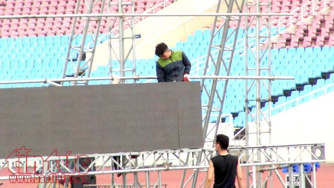 Ngập tràn băng rôn, khẩu hiệu trước trận chung kết U23 Việt Nam – Uzbekistan ảnh 11