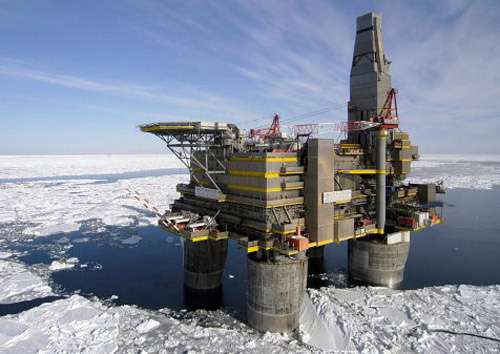 Kết quả hình ảnh cho nga khai thác dầu bắc cực