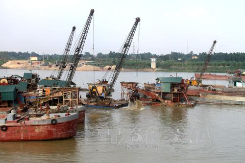  Phú Thọ phạt hơn 6 tỷ đồng các vi phạm khai thác cát sỏi trái phép ảnh 1
