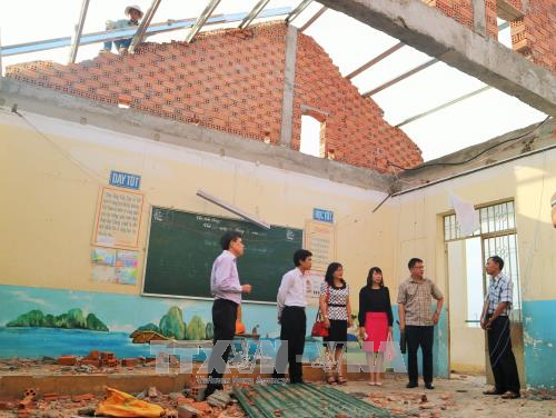 Khánh Hòa: Thiếu kinh phí sửa trường học và bệnh viện thiệt hại nặng sau bão ảnh 1