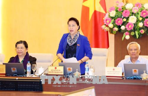 Khai mạc Phiên họp thứ 24 Ủy ban Thường vụ Quốc hội khóa XIV