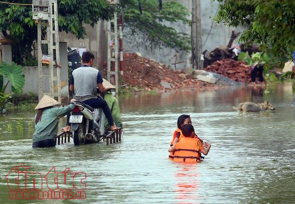 Liên tục mưa vừa, mưa to và lũ tại Bắc Bộ và Bắc Trung Bộ ảnh 1