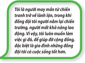 'Tâm thiện' và tấm lòng nhân ái của người cựu chiến binh ảnh 7