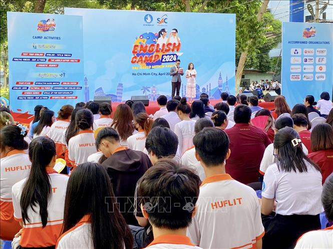  TP Hồ Chí Minh: Sôi nổi Ngày hội 'Sinh viên với ngoại ngữ' năm 2024 