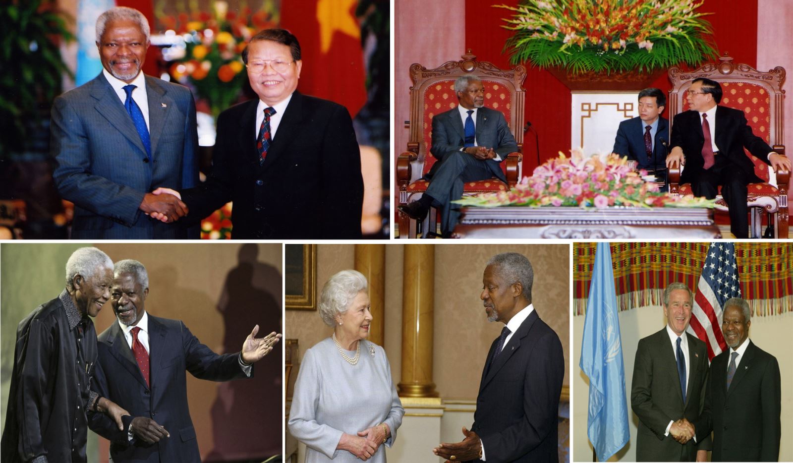 Kofi Annan – 'viên kim cương đen' của thế giới ảnh 1