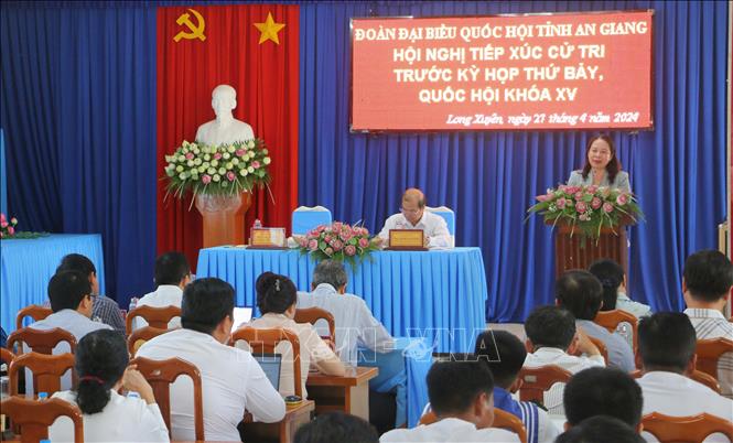  Quyền Chủ tịch nước Võ Thị Ánh Xuân: An Giang cần tranh thủ các nguồn lực để phát triển 