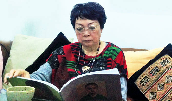 Họa sĩ Nguyễn Thị Hiền.
