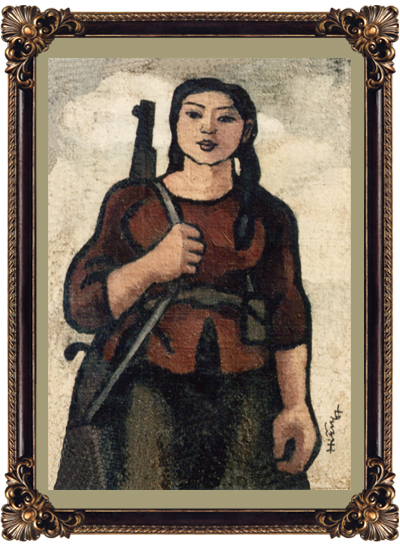 Dân quân cầu Đò Lèn, Thanh Hóa.