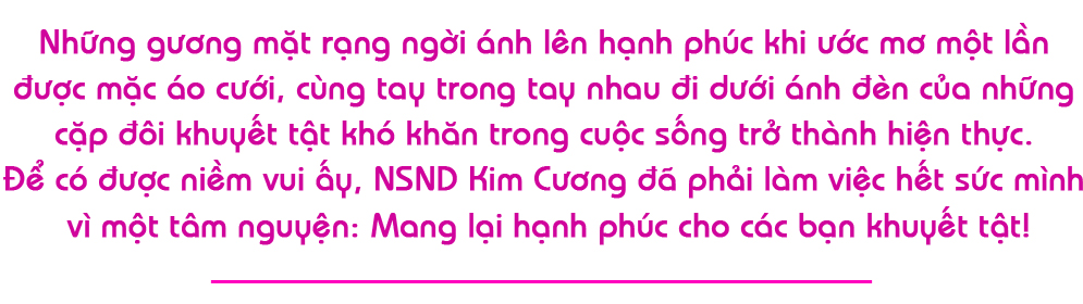 Người se duyên hạnh phúc cho các cặp đôi khuyết tật ảnh 1
