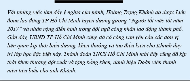 Anh công nhân dạy học trẻ em xóm nghèo ảnh 8