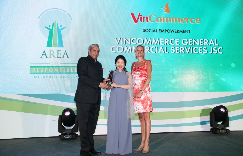 VinCommerce nhận giải thưởng "Doanh nghiệp trách nhiệm xã hội châu Á"