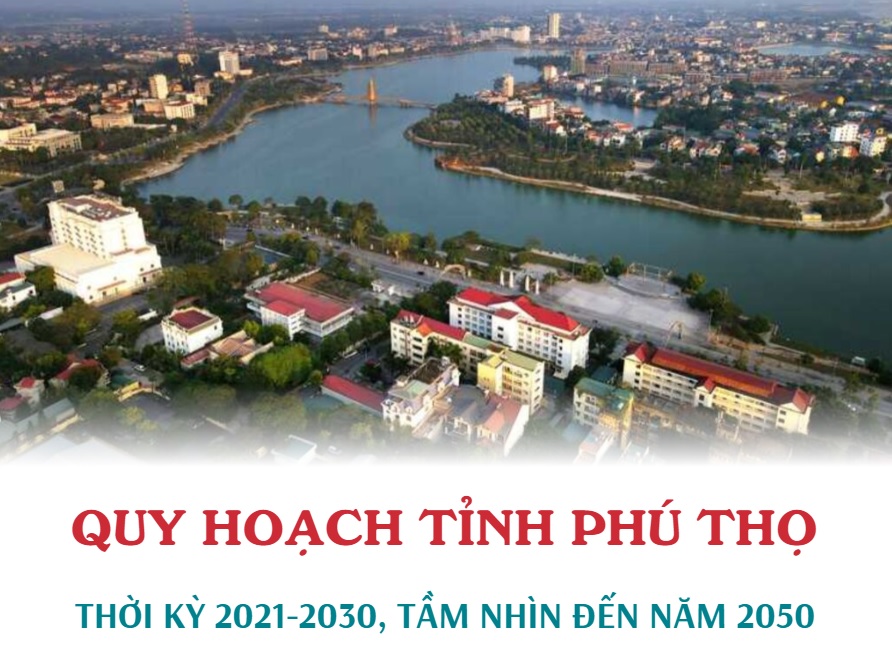  Quy hoạch tỉnh Phú Thọ thời kỳ 2021-2030, tầm nhìn đến năm 2050 