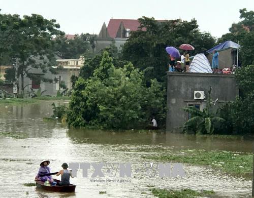 Thanh Hóa di dời 7.100 nhân khẩu vùng ngập lũ đến nơi an toàn